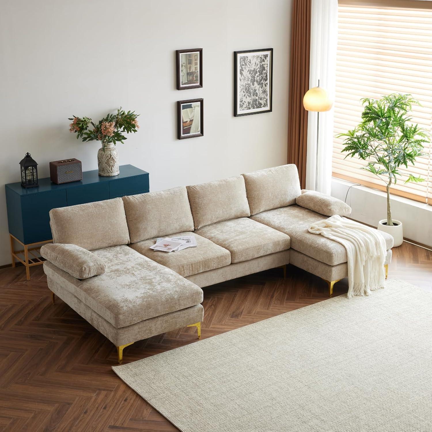 Explore Cozy comfort: Top 3 Karl Home U-Shape Sofas