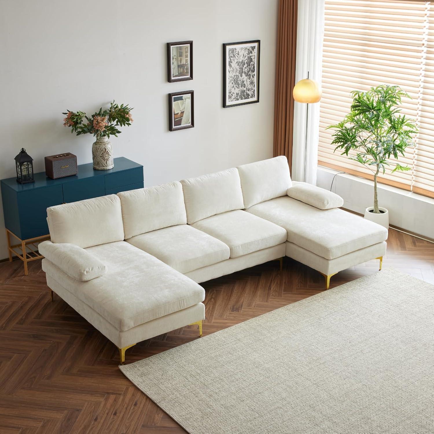Explore Cozy Comfort: Top 3 karl Home U-Shape Sofas