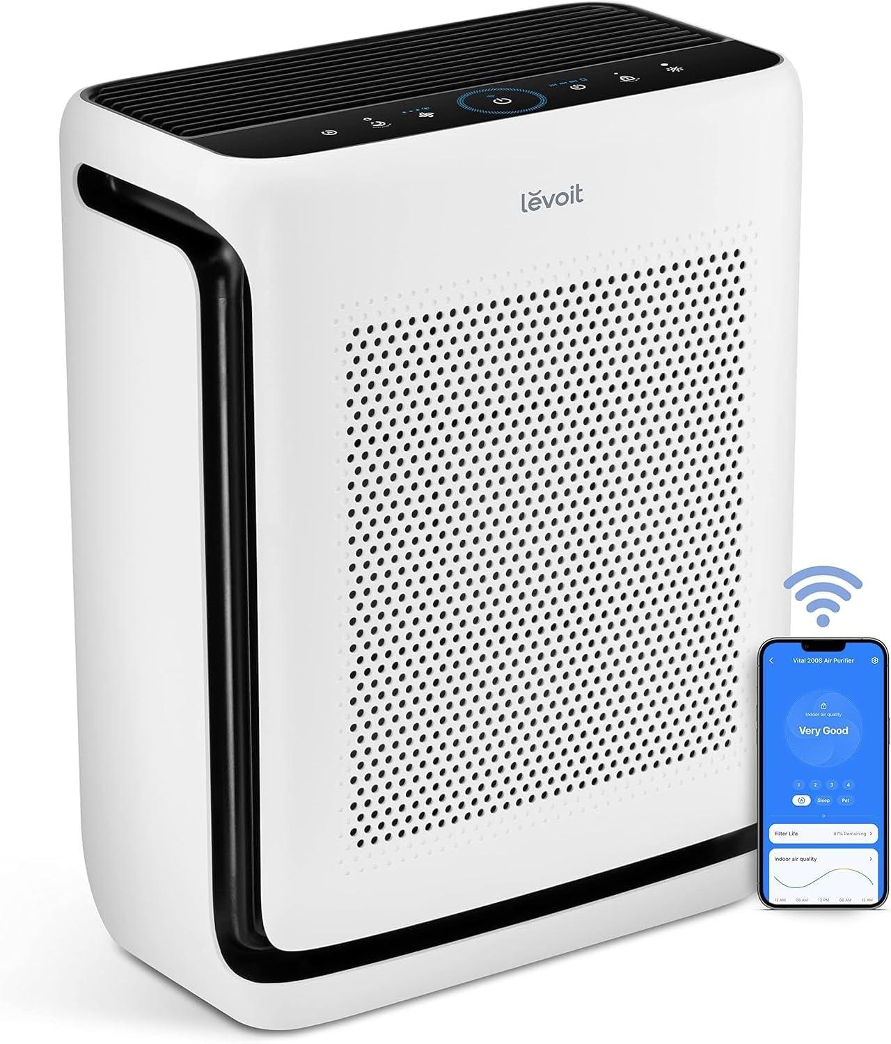 Top Air Purifiers for⁤ Large Rooms: MOOKA & LEVOIT